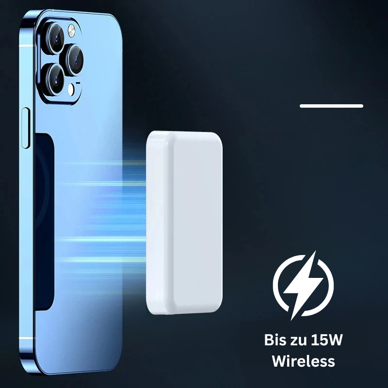 PrimeMagCharge™ Magnetische Wireless Powerbank