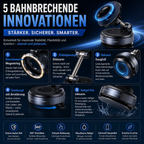 PrimeMount Pro™ Magnetischer Handyhalter mit Vakuumsaugnapf