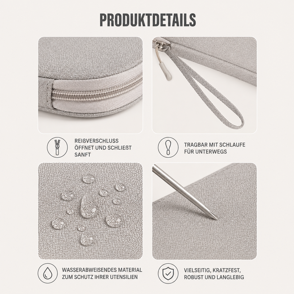 PrimeCarry™ Kabel Organizer Tasche für Reise & Technikzubehör