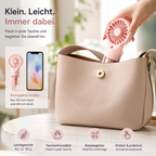 PrimeBreeze™ Tragbarer USB Handventilator mit Wasserkühlung