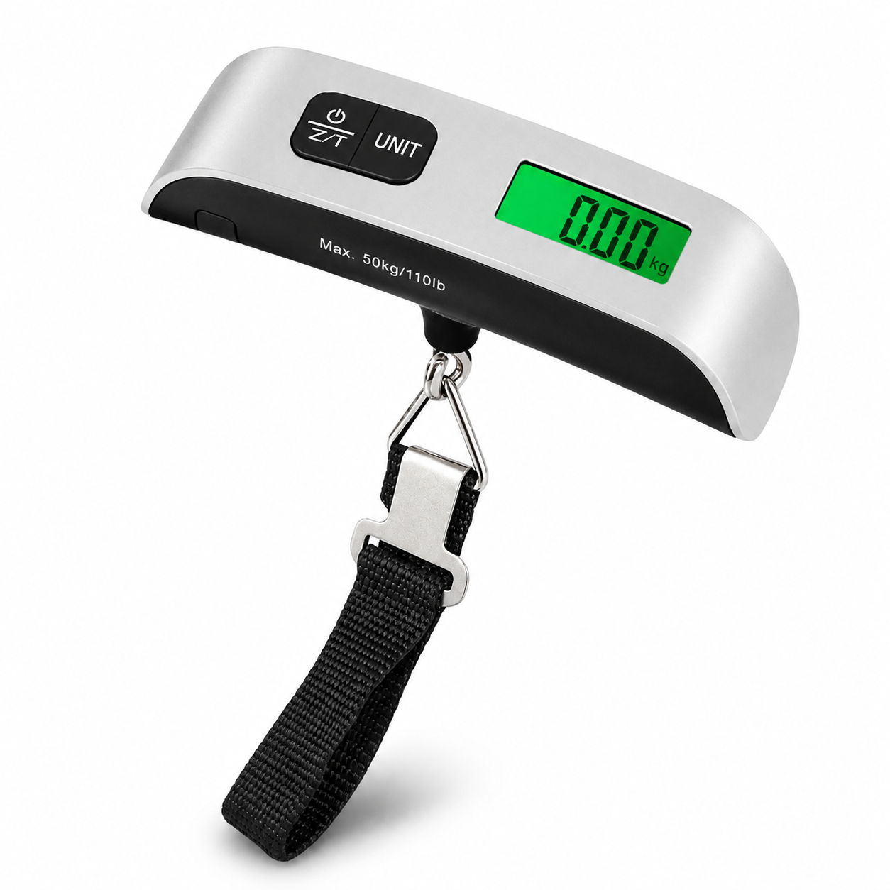 PrimeScale™ Digitale Kofferwaage mit LCD-Display bis 50 kg