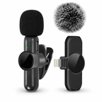 PrimeMic Air™ Kabelloses Lavalier Mikrofon für Smartphone & Tablet