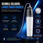 PrimeVac Go™ Mini Akku-Handstaubsauger für Auto & Zuhause