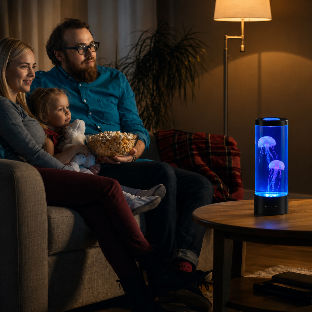 PrimeAqua™ LED Quallenlampe mit 7 Farbmodi & USB-Betrieb