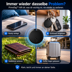PrimeTag™ Bluetooth Tracker – Schlüssel & Gegenstände finden