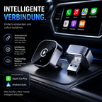 PrimeDrive™ Wireless CarPlay & Android Auto Adapter