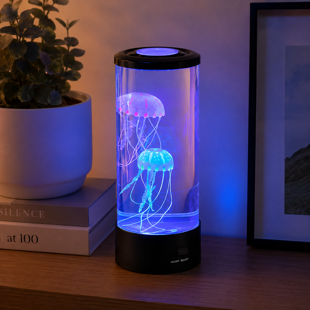 PrimeAqua™ LED Quallenlampe mit 7 Farbmodi & USB-Betrieb