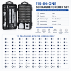 PrimeFix Pro™ 115 Präzisions-Schraubendreher Set für Elektronik