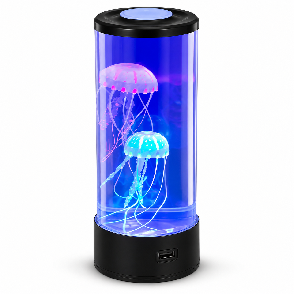 PrimeAqua™ LED Quallenlampe mit 7 Farbmodi & USB-Betrieb