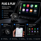 PrimeDrive™ Wireless CarPlay & Android Auto Adapter