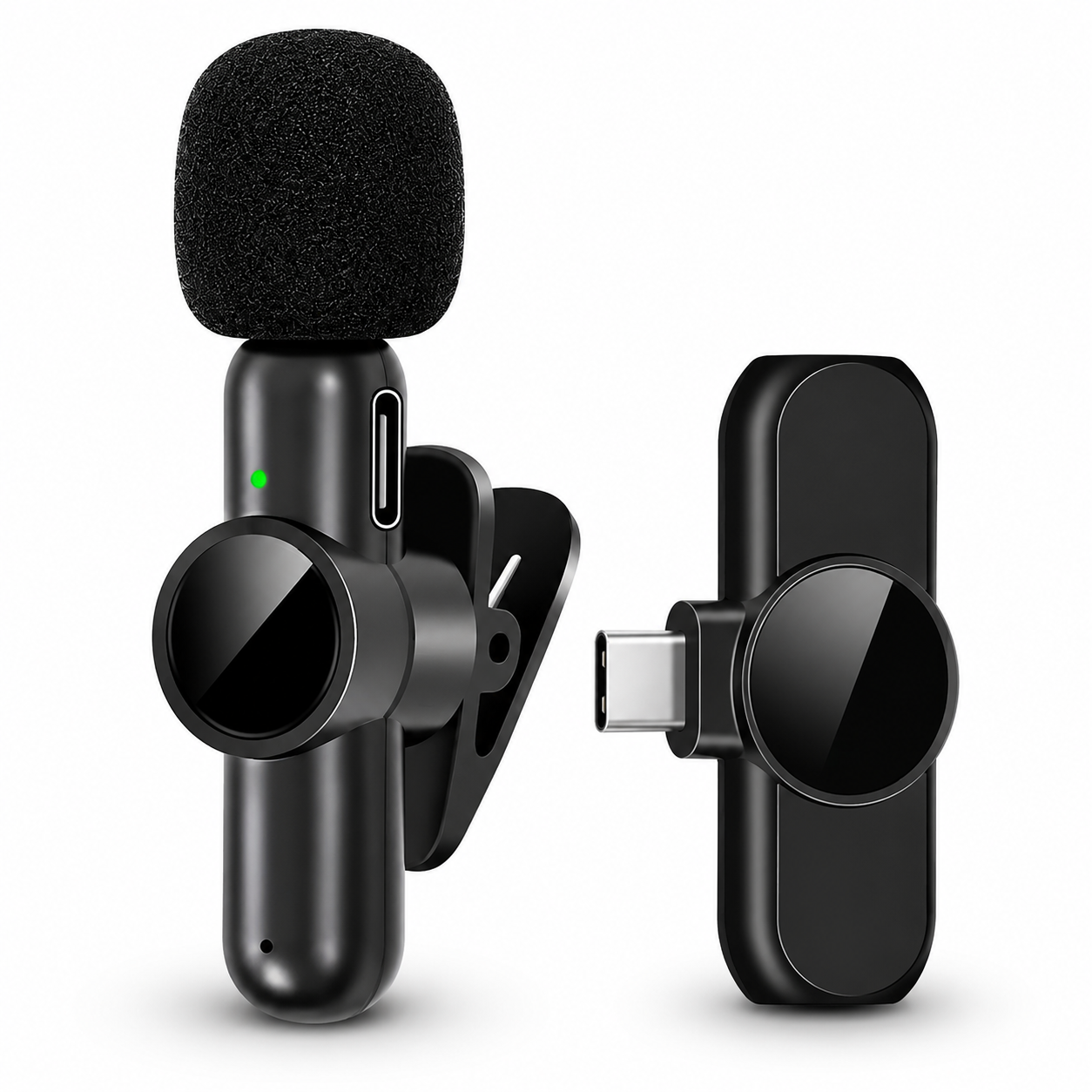 PrimeMic Air™ Kabelloses Lavalier Mikrofon für Smartphone & Tablet