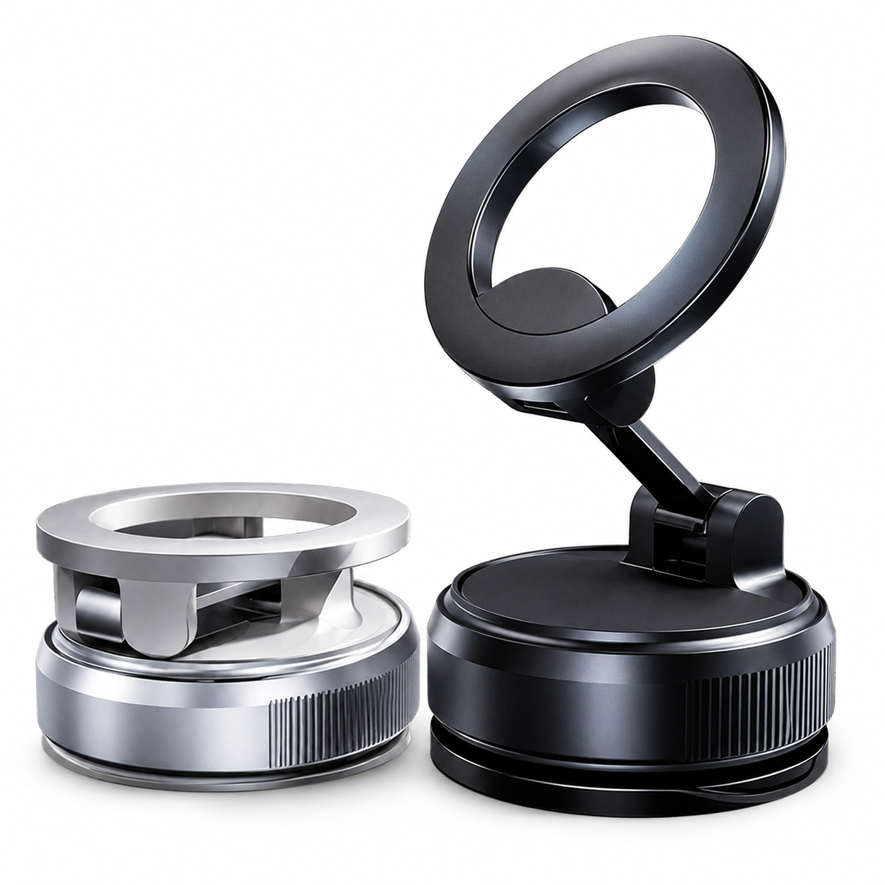 PrimeMount Pro™ Magnetischer Handyhalter mit Vakuumsaugnapf