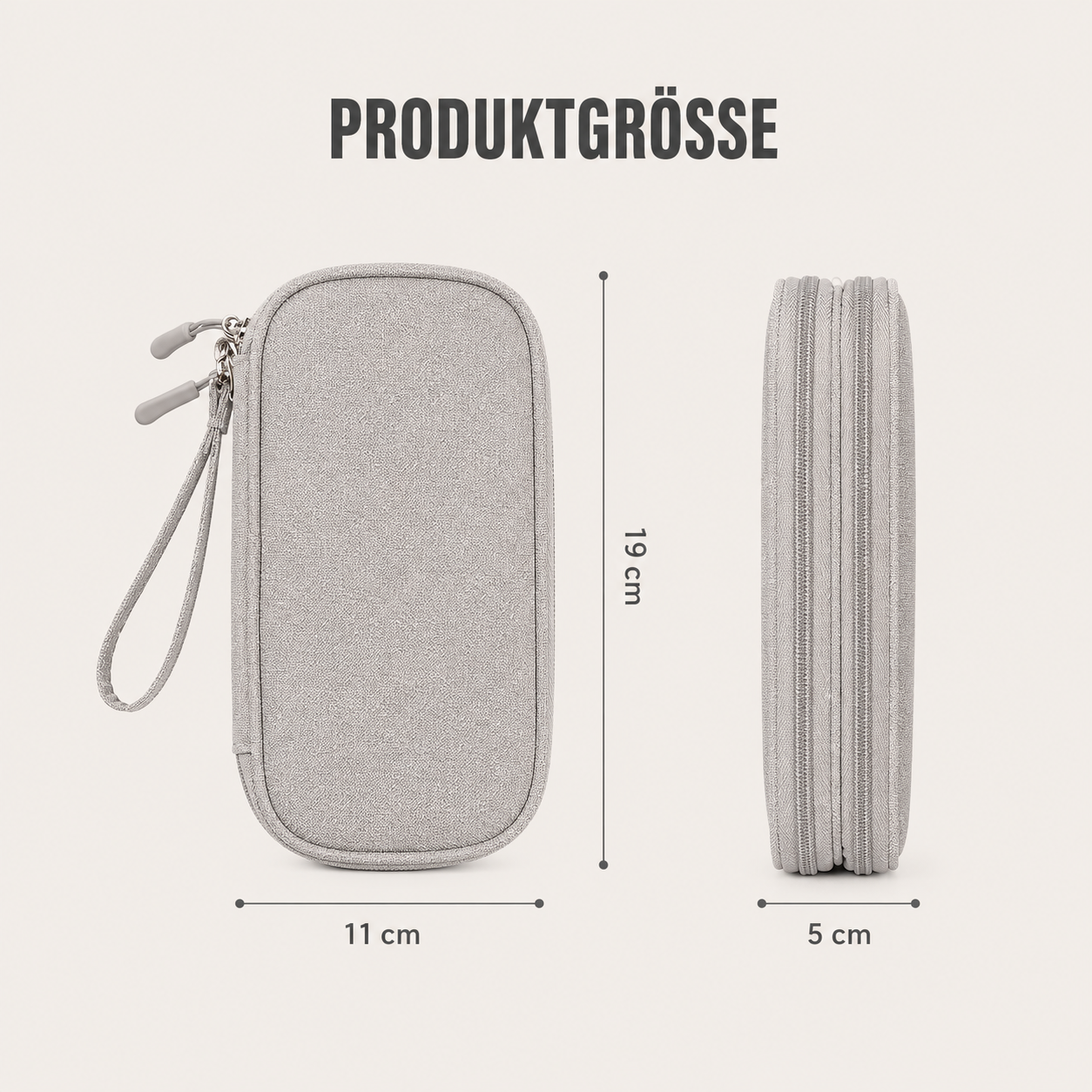 PrimeCarry™ Kabel Organizer Tasche für Reise & Technikzubehör