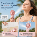 PrimeBreeze™ Tragbarer USB Handventilator mit Wasserkühlung