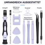 PrimeFix Pro™ 115 Präzisions-Schraubendreher Set für Elektronik