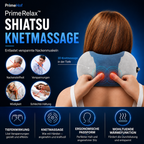 PrimeRelax™ Nackenmassagekissen mit Wärmefunktion & Akkubetrieb
