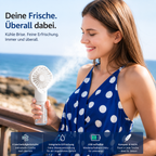 PrimeBreeze™ Tragbarer USB Handventilator mit Wasserkühlung