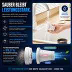 PrimeVac Go™ Mini Akku-Handstaubsauger für Auto & Zuhause
